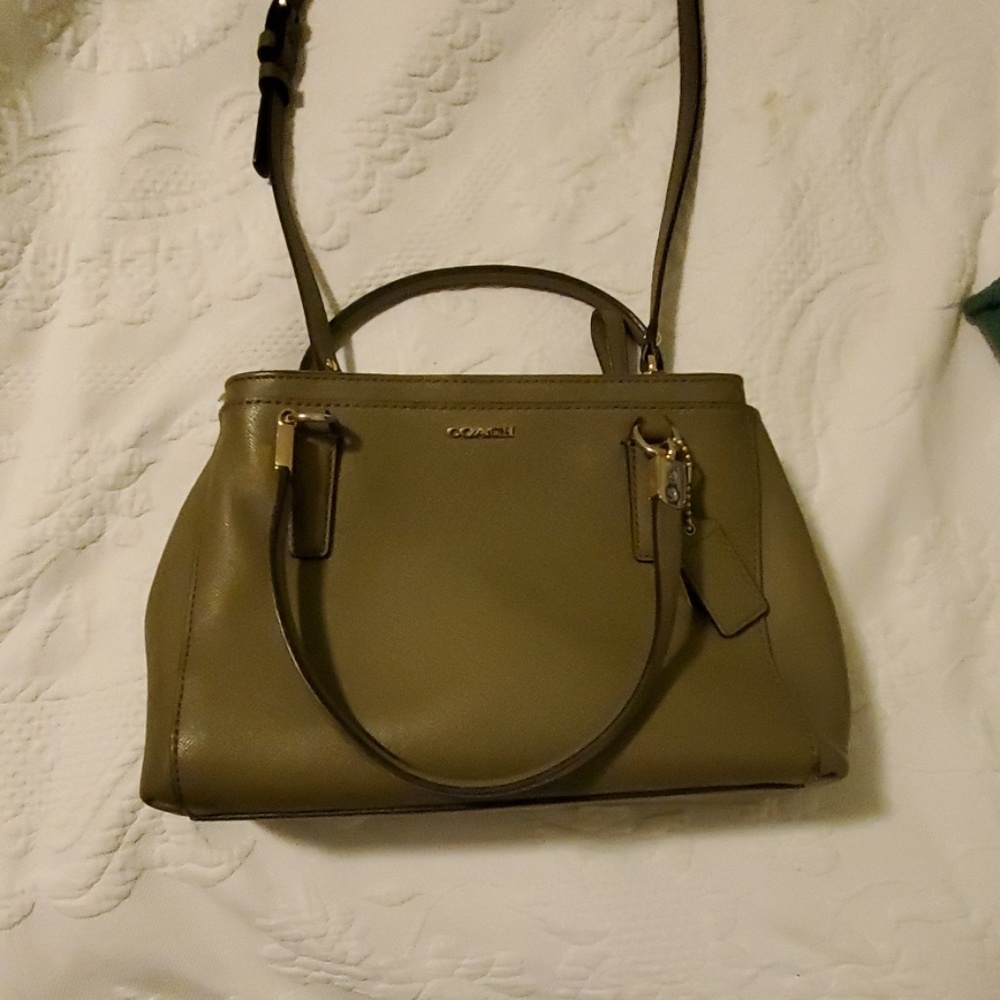 Coach Mini Christie Carryall in Crossgrain Leather